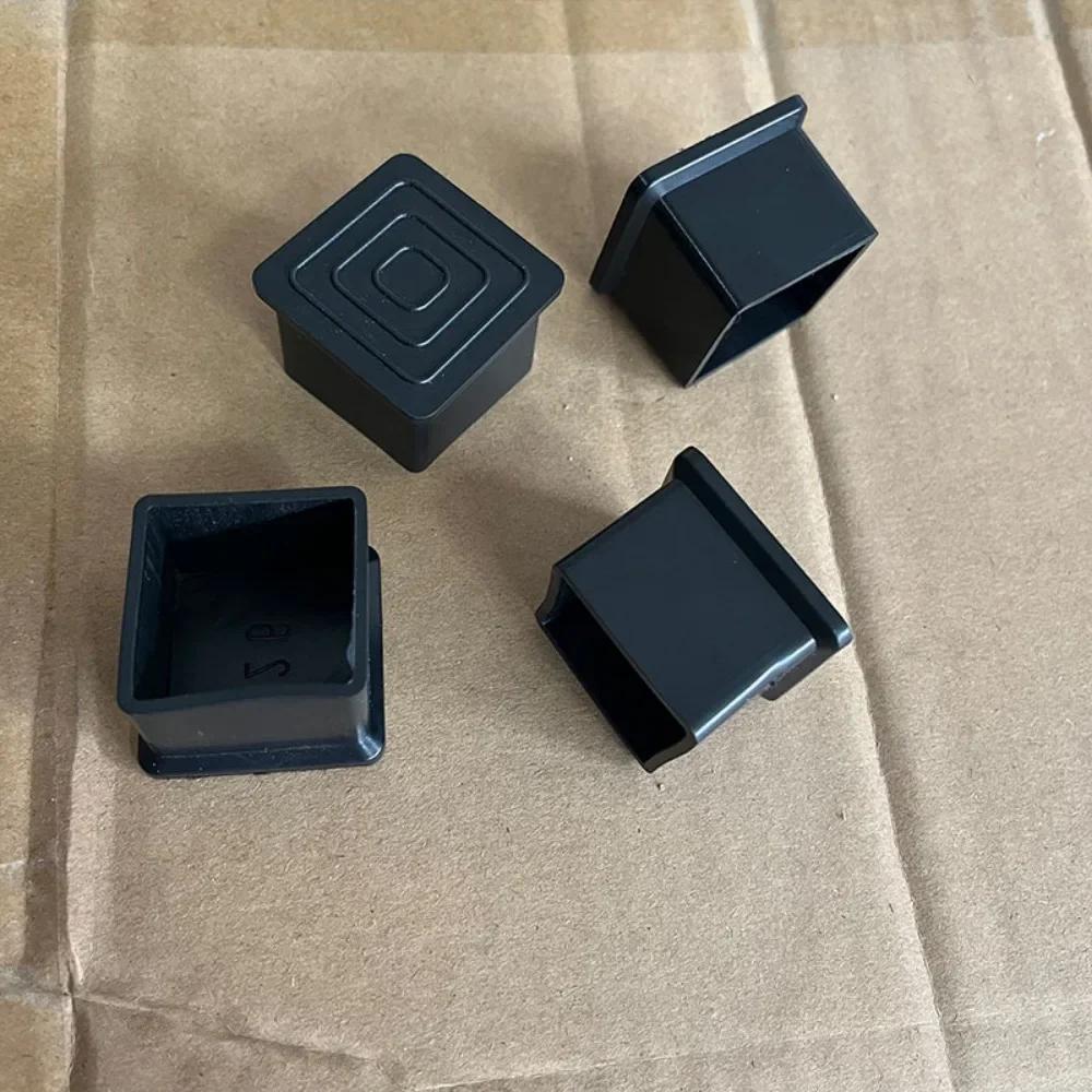 10 шт. 25x25мм Защитные накладки на ножки стула Силиконовые чехлы для ножек стула Защита пола Резиновые накладки для ножек стула мебель