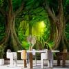 Beautiful Nature Forest Wallpaper Big Tree Jungle Wall Mural Bedroom Living Room Scenery Murals