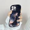 For Honor 90 Lite P30 Pro Infinix Hot 30 40 40i 40 Pro Smart 8 Pro Vivo V29e V30e Starry Sky Black Skirt Girl Cream Texture Soft Silicone Phone Case