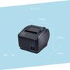 Термопринтер Чековый принтер Washin Kazunobu USB Lan Bluetooth Совместимый Чековый Ширина 80 мм Диаметр 80 мм Рулонная бумага Loyverse SalonPosLINQ2