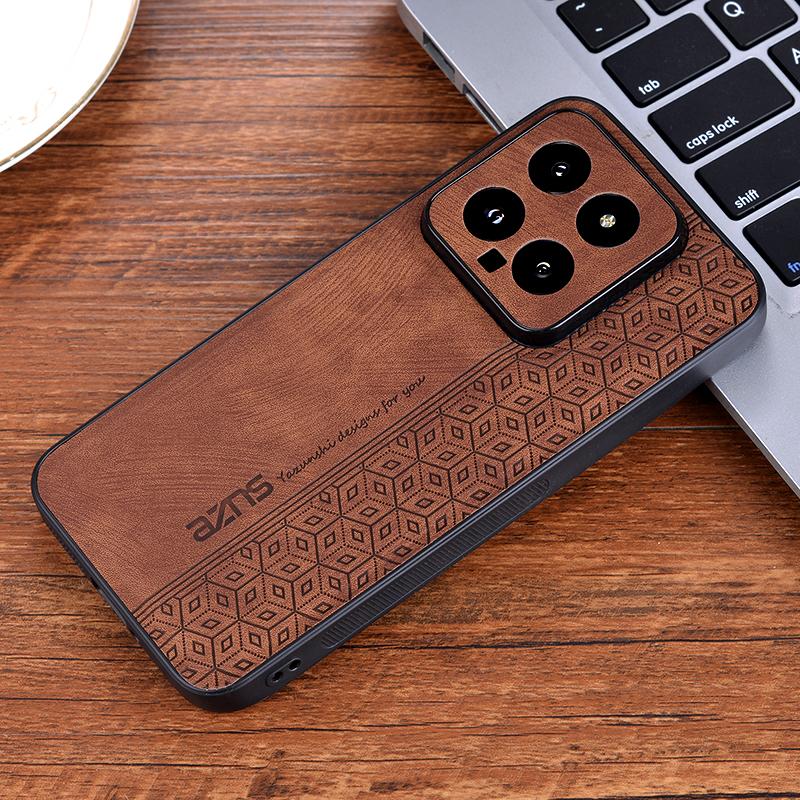 Для Xiaomi 14 5G Чехлы для телефонов Задняя крышка Кожа Ударопрочный Fundas Для Xiaomi 14 Coque Capa Bumper