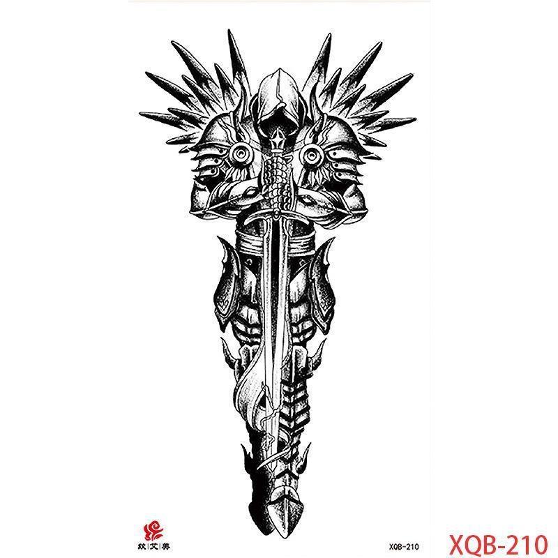 1PCS Waterproof Tattoos Temporary Tattoo Sticker Flowers Rose Body Tattoos for Women Art Arm Hand Tattoos Wolf Tiger Lion Painting Tatoos