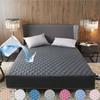 Waterproof Quilted Mattress Cover Air-Permeable Bed Protector Pad  Waterproof Mattress Topper for Bed Anti-mite Sheets (No Pillowcase )