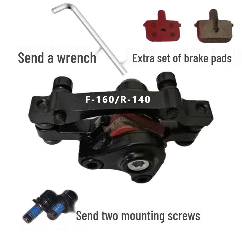 Комплект тормозной системы для складного электровелосипеда с дисковыми тормозами - Универсальная посадка спереди и сзади