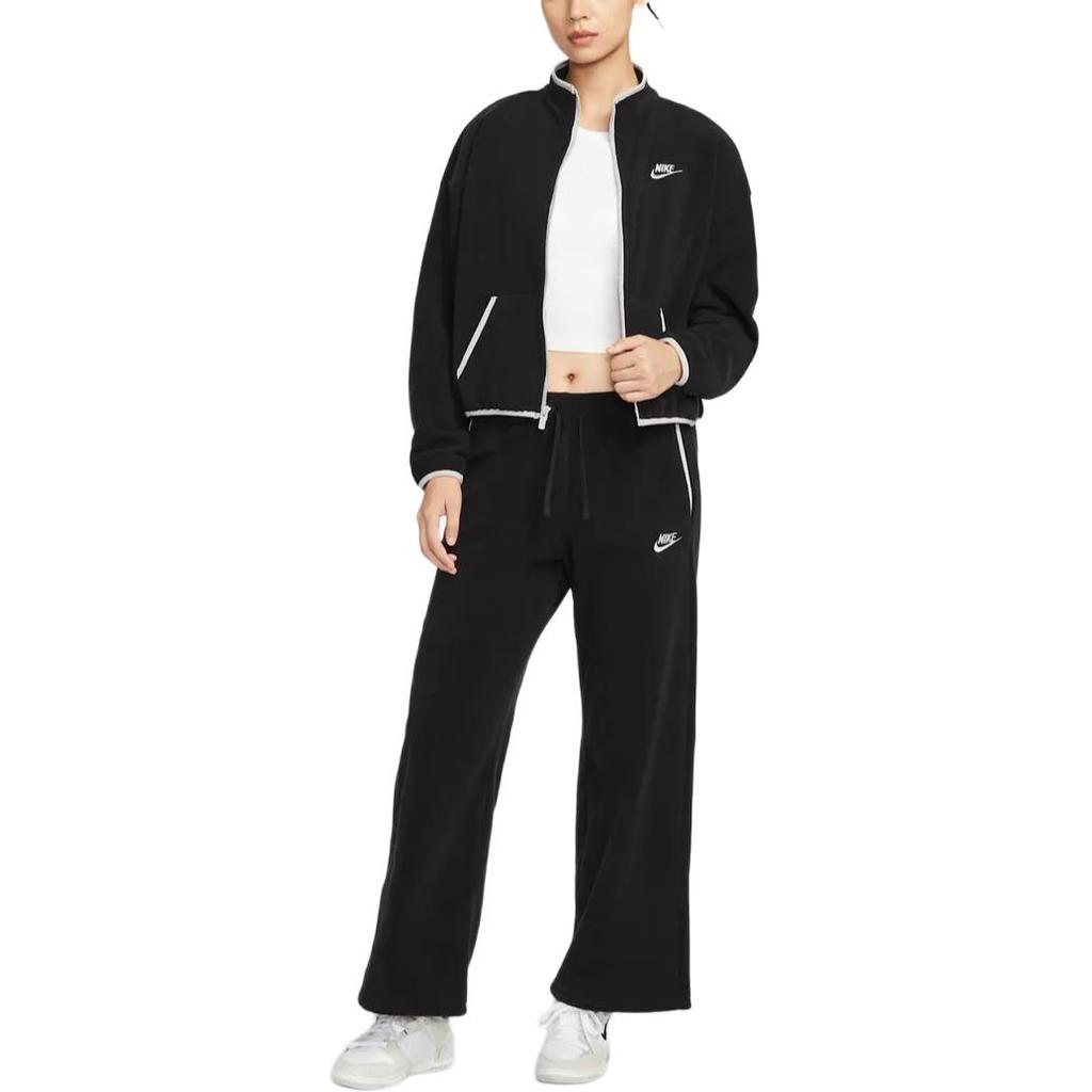 Nike Jackets Women's Black Stand Collar Moderate Other HV2731-010