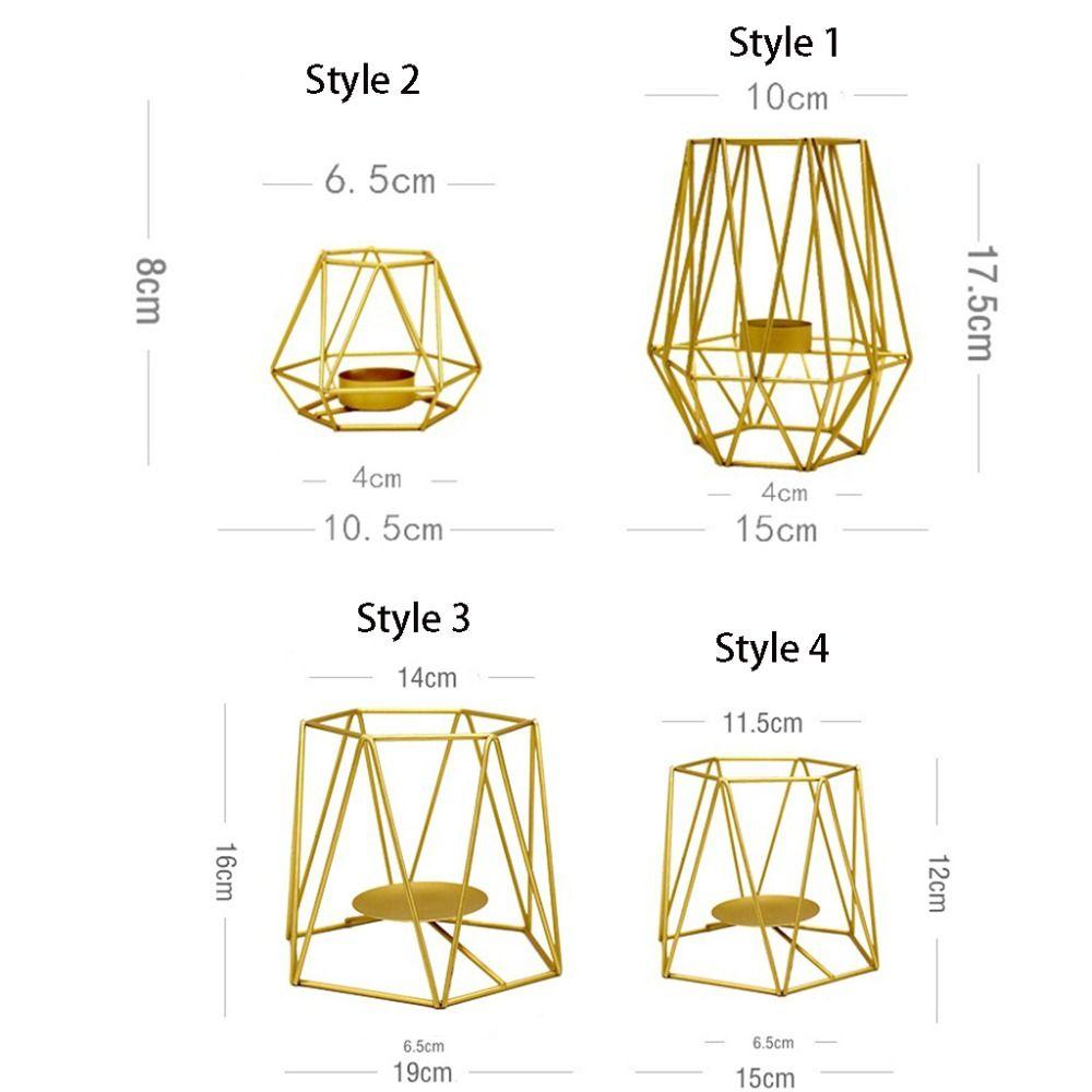 Креативный кованый подсвечник для свечей ручной работы Ароматерапевтическая подставка для свечей Атмосфера