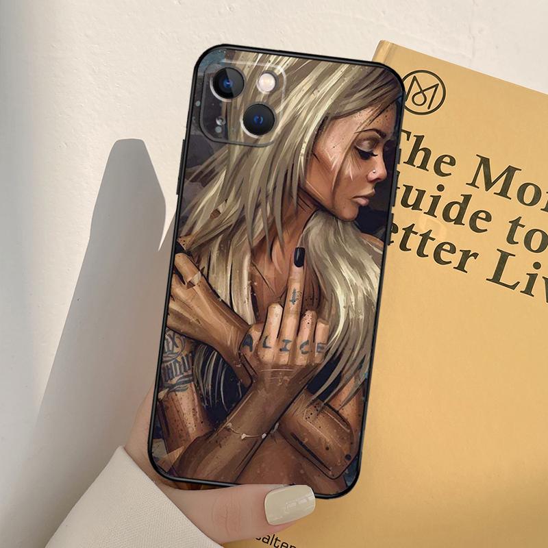 Sexy Sleeve Tattoo Girl Phone Case For iPhone 17 16 14 13 12 11 15 Pro Max mini XR 16e 15 16 Plus 17 Air Full Cover