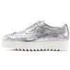 Brogue Comfortable Versatile Durable Low-Top Sneakers Women Sneakers Silver 1182A254-020