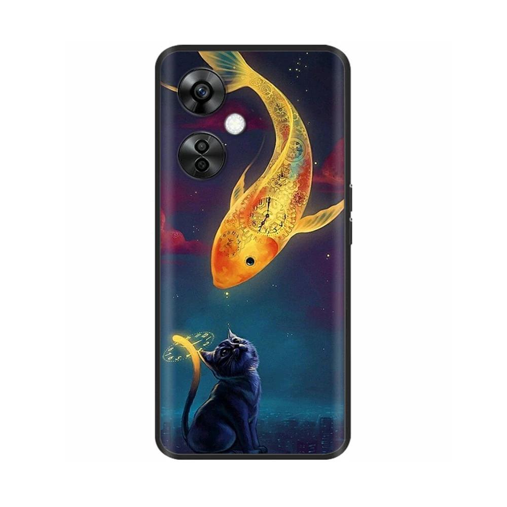 Ударопрочный Чехол Для Oneplus Nord CE3 Чехол С Рисунком Животных Мягкий Силиконовый Чехол Для Oneplus Nord CE 3 Lite 5G Чехлы Nord N30 5G