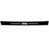 High-quality Carbon Fiber Car Door Sill Protector Sticker For Jeep Wrangler Grand Cherokee Compass Wagoneer Gladiator Avenger XJ ALW1