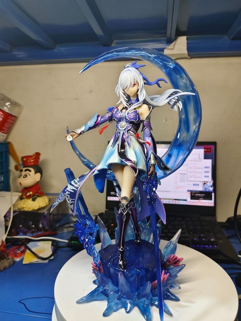 38СМ Хуан Цюань Honkai Star Rail Серебряная Кафка Девушка-Волк фигурка ПВХ Аниме Игрушка-фигурка Игровой Коллекционный Модель Кукла Подарки