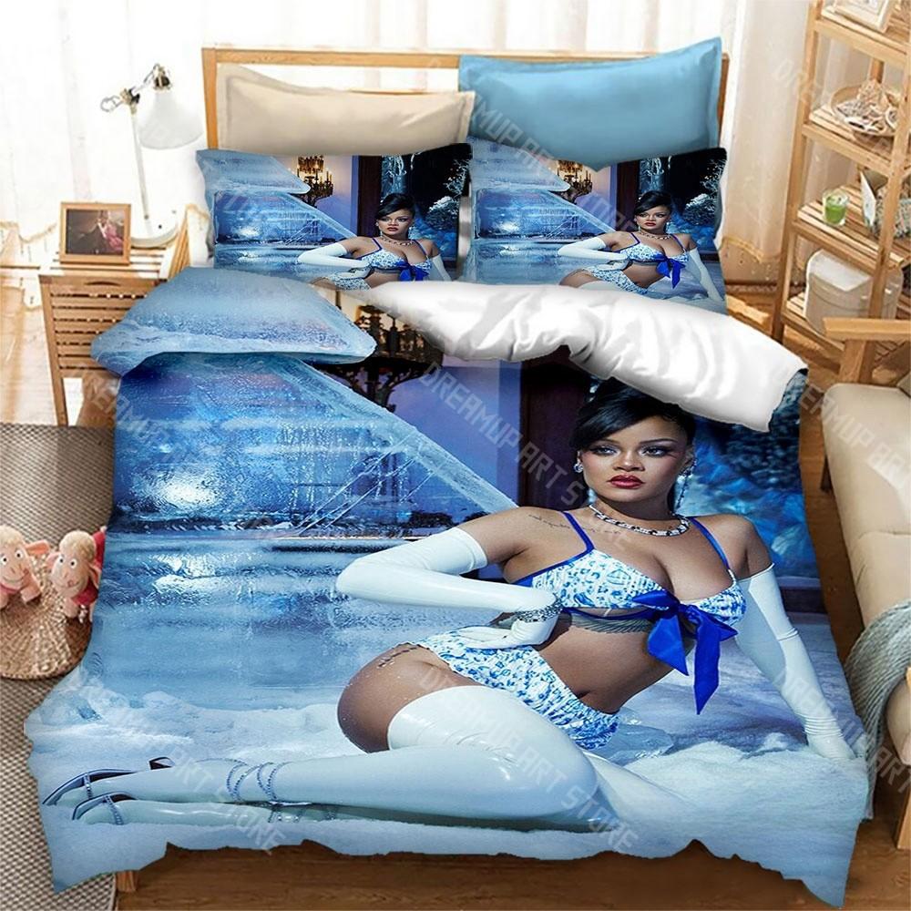 3D Печатный комплект постельного белья RiRi Singer для мальчиков и девочек Пододеяльник и наволочка Размеры Twin Queen King Full Single Double
