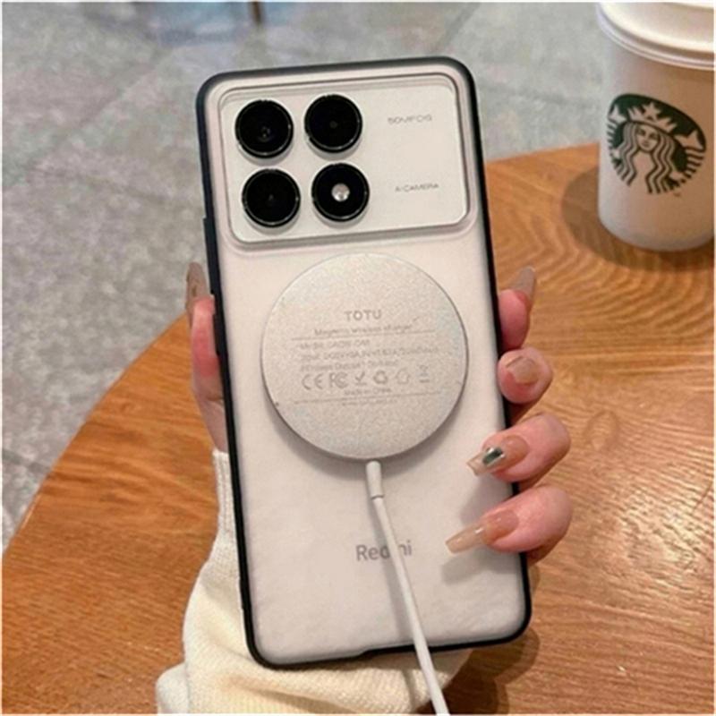 Magnetic Case For Oppo Find X8 Ultra X7 X6 Pro 5G For MagSafe Transparent Phone Cover For Find X6Pro Shell Shockproof Bumper