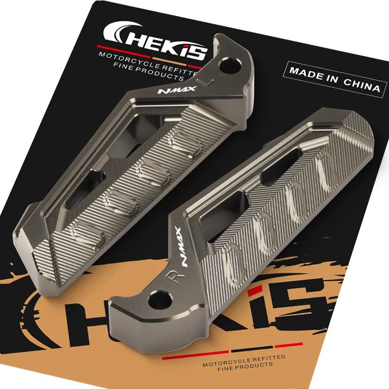 Chekis подходит для Yamaha Nmax125/155/160 Nmax Neo/ S/Turbo Tech Max Модифицированные Аксессуары Алюминиевый Сплав Задние Подножки Пассажир