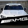 Для автомобиля Mercedes Benz Наклейка на лобовое стекло Декоративная наклейка для Mercedes Benz AMG GLE GLS GLC CLA GLA GLB W204 W205 W203 W21