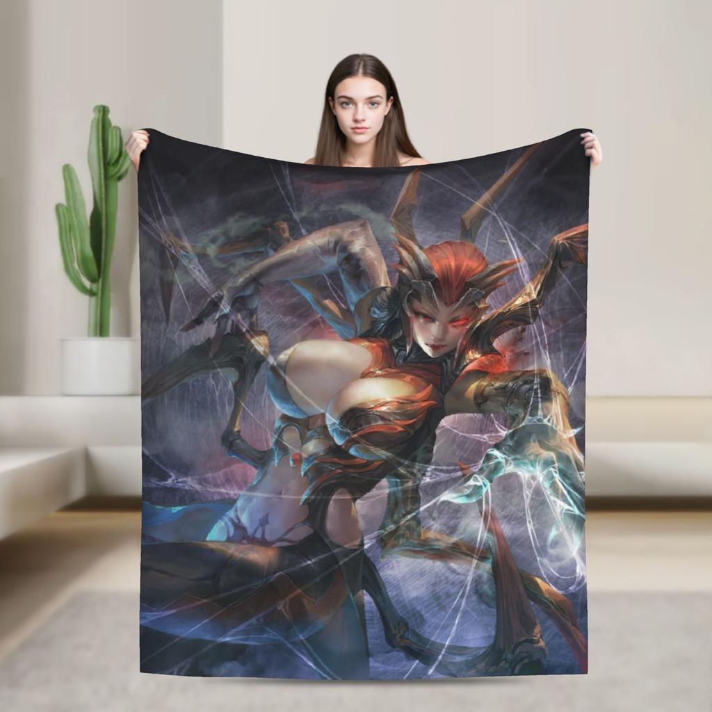 World of Warcraft Плед Элиза Фланелевый Теплый Плед для Дома Дивана Спальни Одеяло