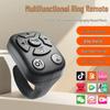Bluetooth Remote Controller: Selfie Stick, Short Video, Mobile Phone Control Ring, Novel Reader