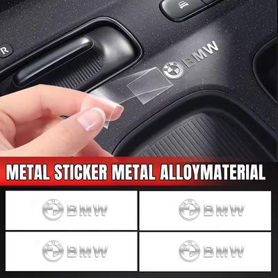 3D Metal Car Body Stickers Emblem Modification Decor Decals For BMW M2 M3 M4 M5 M6 E46 E90 E60 F10 F30 E39 E36 F20 E87 X2 X3 FGD9