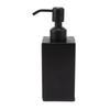 Stainless Steel Soap Dispenser Manual Liquid Pump Hand Press Bottle for Shampoo Shower Lotion Black
