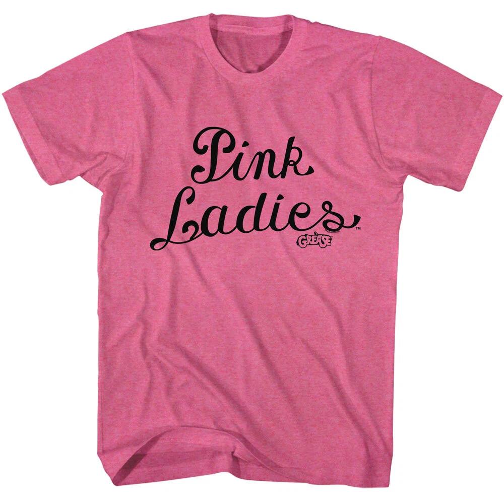 Grease Movie Pink Ladies Logo Men's T Shirt