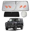 Hasiro Sunshade Front for New Prevents Interior Deterioration In Windshield Sun Visor Jb64 Insulation Sunscreen 1 Piece Jimny, Summer, Jb74, Blackout,