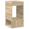Side Table Sonoma Oak 30 X 30 X 56 Cm Engineered Wood