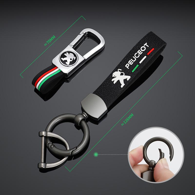 Car Key Case Cover Shell Protector For Peugeot 107 206 208 306 307 308 408 508 2008 3008 4008 5008 RCZ Auto Interior Accessories