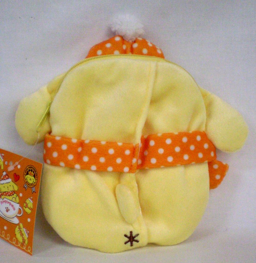 Sanrio Pompompurin 20-й тканевый мешочек в форме персонажа (тепло)