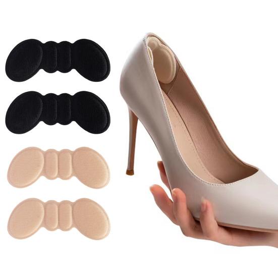 10 пар противоскользящих наклеек на пятки для женской обуви, стельки для высоких каблуков, спортивная обувь, дышащие, впитывающие пот защитные накладки на пятки