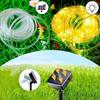 LED Solar Strip Rope Tube Fairy Light Solar Powered Garland String Light Christmas Decor for Outdoor Garden Lawn Tree Yard Fence