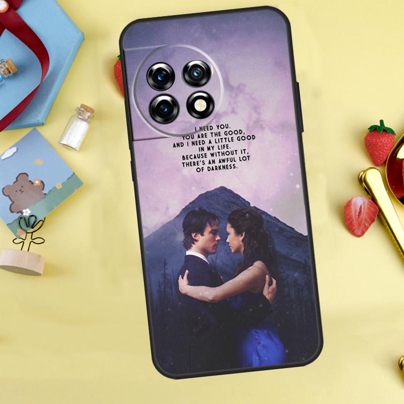 Чехол Vampire Diaries Damon Salvatore для OnePlus 13R 12R 13T 15 13 12 11 10 9 10R 10T 8T Nord 5 CE 4 2 3 Lite N20 N30