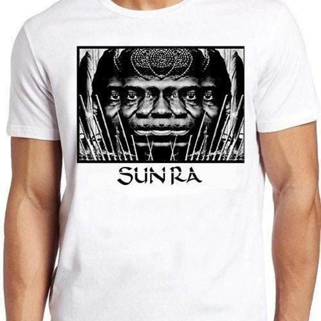 Sun Ra Space Is The Place Jazz Free Funk Music Retro T Shirt B7260 Vintage Breathable Streetwear Stretched Soft