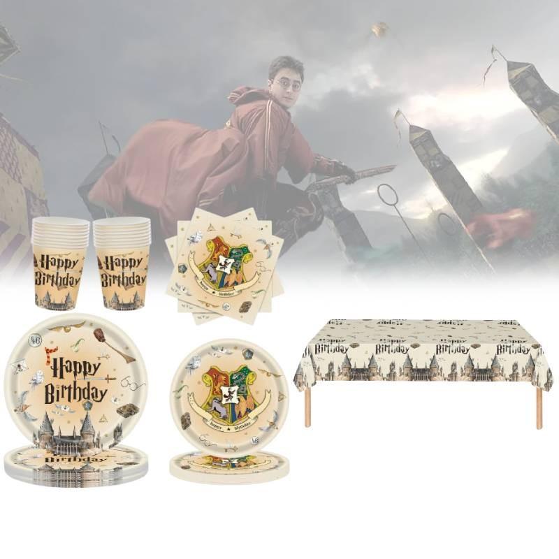Magical Harry Potter Themed Party Disposable Tableware For Kids Birthday Celebrations