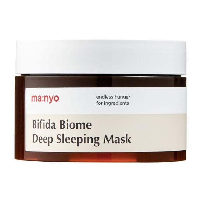 Manyo Factory Bifida Biome Глубокая ночная маска 100 мл / Питательная, Увлажняющая, Корейская косметика, K-beauty