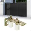 Door Nylon Roller Gate Rollers Parts with L Shaped Bracket Slide Guide