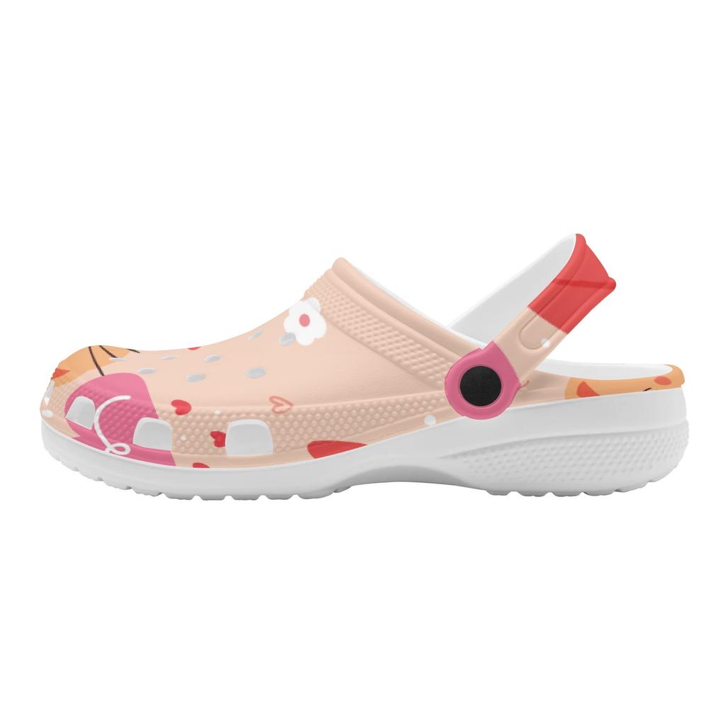 Colorful Pattern EVA Clogs Men Women Easy Clean Lightweight Slip On Casual Footwear Soft Sole Summer Sandals Summer Daily Wear