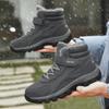 Winter Boots for Men New Waterproof Leather Warm Snow Ankle Boots Women Unisex Outdoor Non-slip Work High-top Casual Shoes
