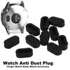 10 шт./компл. силиконовые защитные крышки для заглушек от пыли, подходят для умных часов Garmin Fenix5 5S 5X S60