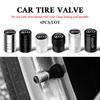 New 4Pcs Car Wheel Tire Valve Caps Air Stem Covers Accessories For 4HGIEW A4 B7 A7 Sline S3 A8 A3 A1 A5 Q5 Q3 TT Q2 Quattro RS RS4