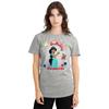 Aladdin Womens/Ladies Birthday Princess Jasmine Abu Heather T-Shirt