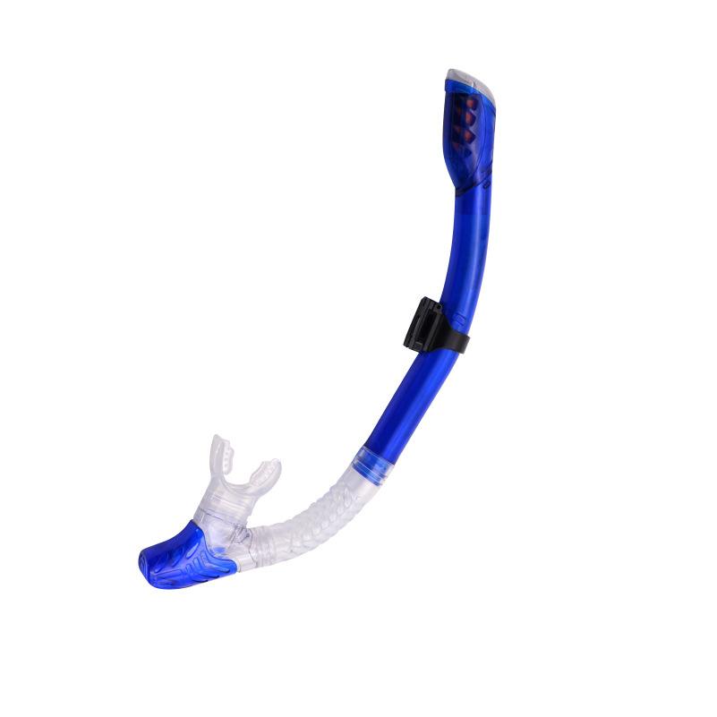 New Snorkeling Equipment Silicone PC Waterproof and wave-resistant fully dry snorkel can be worn with swimming goggles#1060