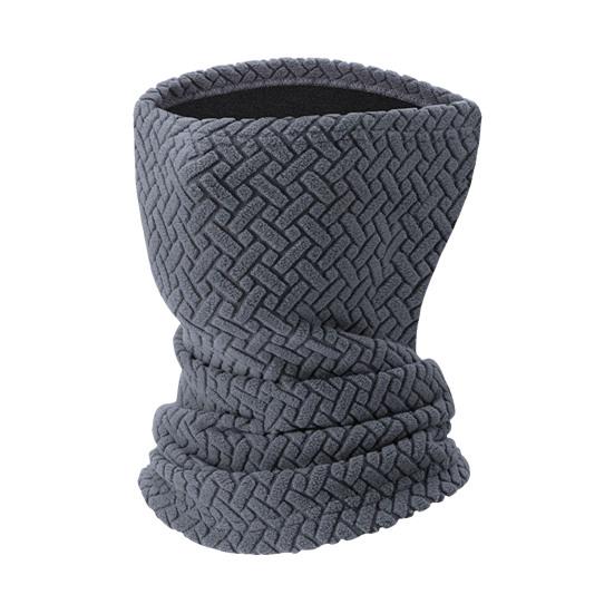 Зимний шарф-труба с ветрозащитной бархатной подкладкой для лыж, утеплитель для шеи, шарф для