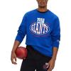 HUGO BOSS X NFL Sweatshirts Men's Dark Blue Crew Neck Moderate Regular 50504600-428