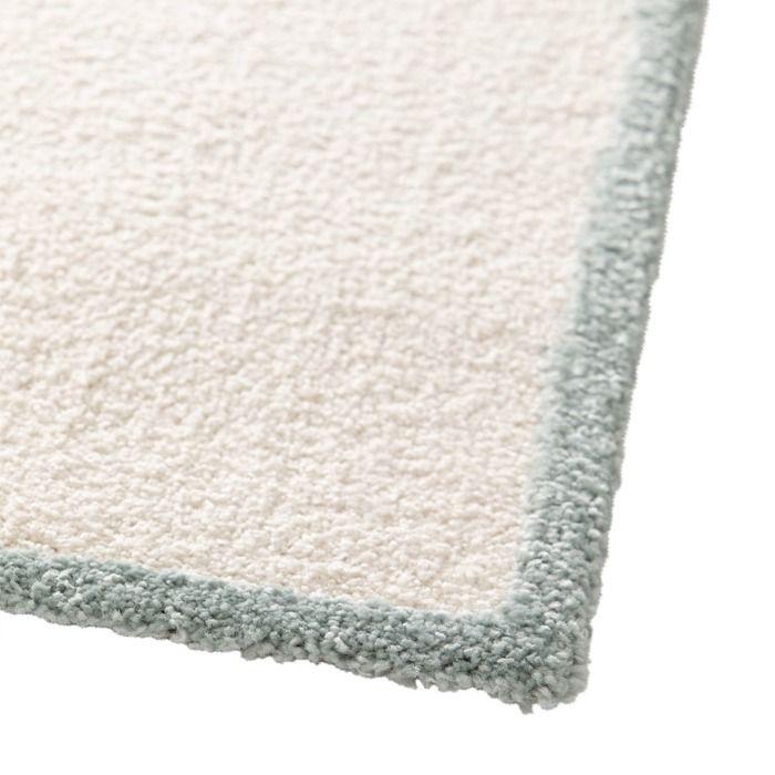 Tapis salon à reliefs doux à relief géométrique bleu 160x230