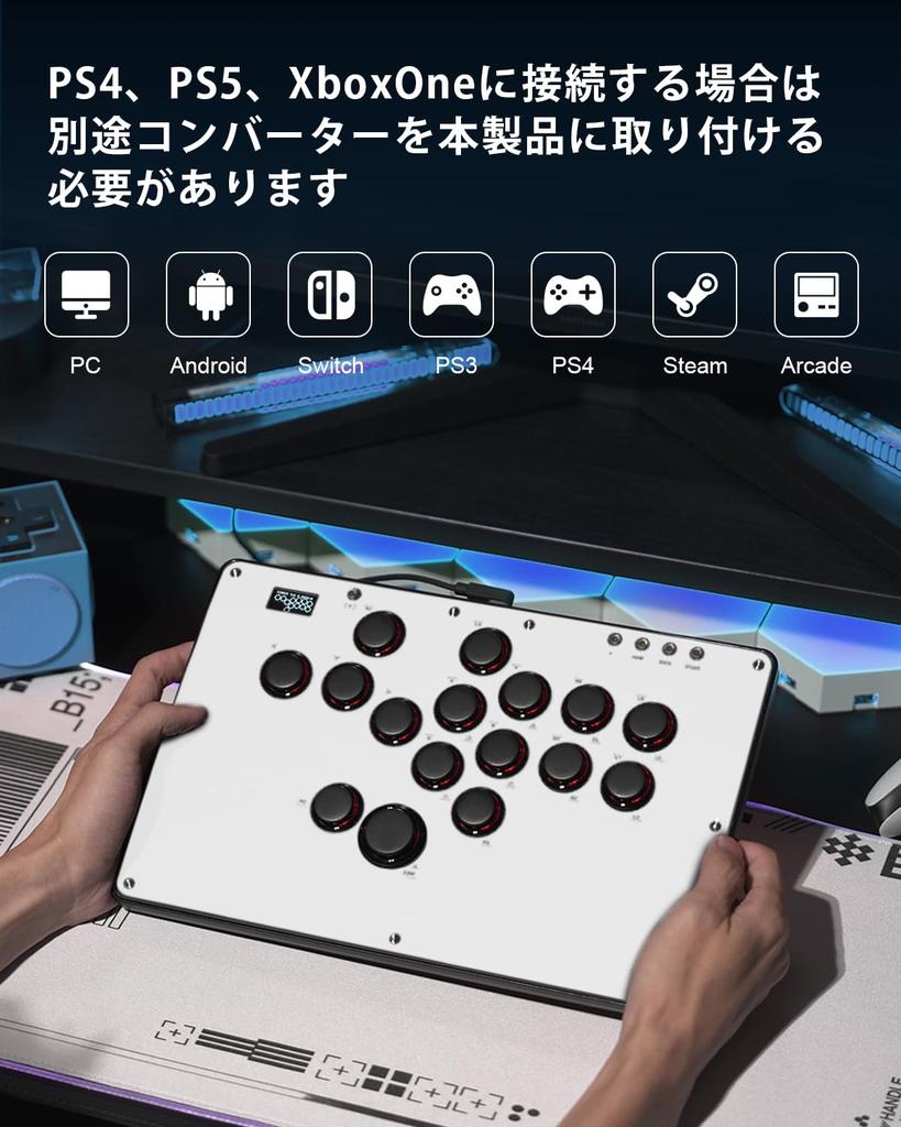 Haute42 U16 Leverless Akekon Continuous Fire Function RGB LED Equipped with Buttons for Easy Replacement Compact Design Thickness Makes It Easy To