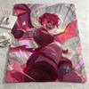 animation NNimonaa Throw Warm Soft Flannel Blanket Multiuse for Sofa Bed Camping Travel Nap