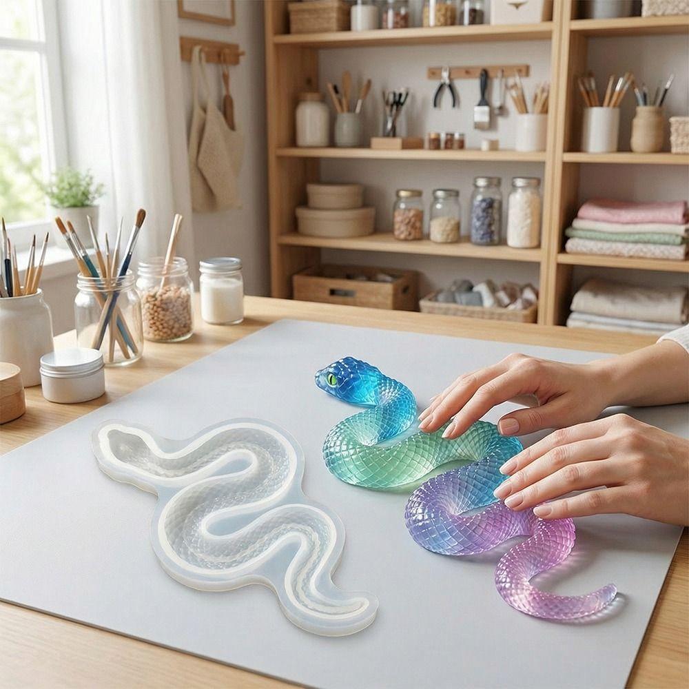 Large Snake Snake Shaped Silicone Molds Silicone Mold DIY Handmade Tools Anniversary Gifts