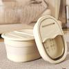 Foot Bath Basin Foldable Soak Tub Folding Feet Bucket Thickened with Lid for