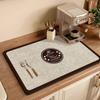 Абсорбирующий коврик для слива воды на кухне, утолщенный коврик для посуды, подставка для кофемашины, декор стола