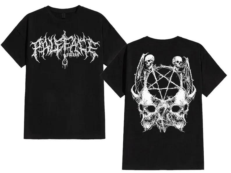 Футболка Paleface Swiss Band Pentagram The Wilted Tour 2026 Унисекс